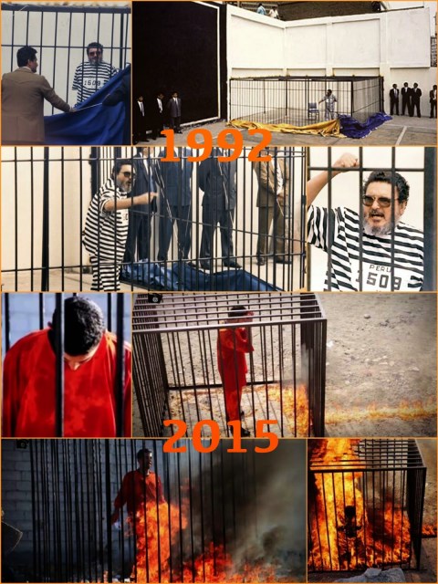 Burning the wrong guy